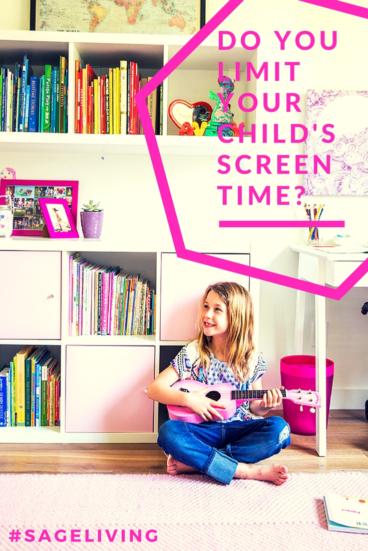 Do you limit your child's screen time?